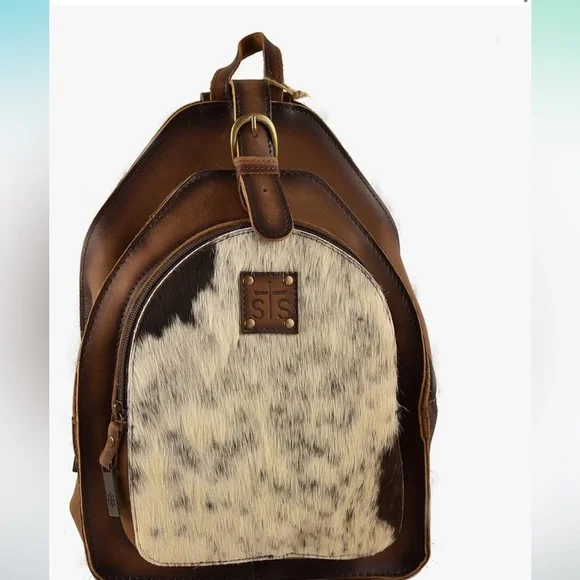 STS Ranchwear | Bags | Sts Cowhide Backpackpurse | Poshmark display picture 3
